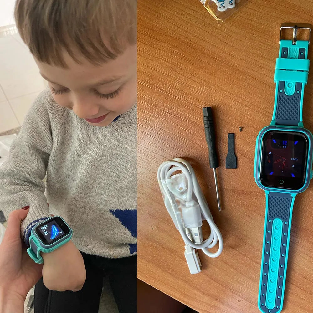 ⌚ KidGuard™ – 4G Smart Watch with GPS, Video Call & Waterproof Design