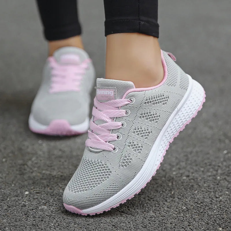 👟 BreezeWalk™ – Women’s Casual Mesh Sneakers