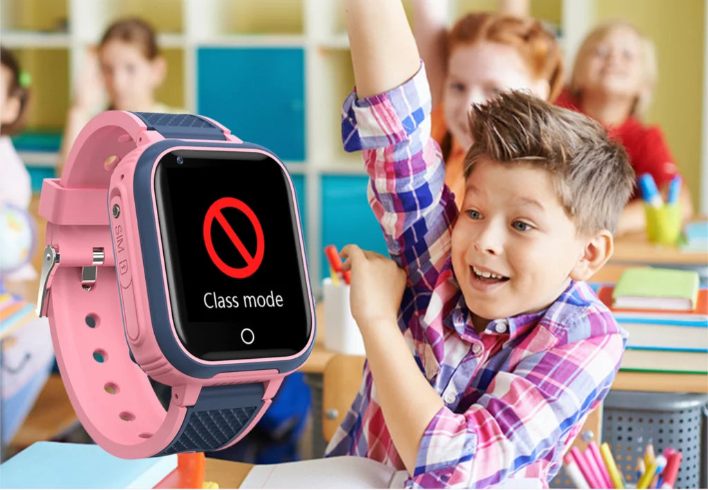 ⌚ KidGuard™ – 4G Smart Watch with GPS, Video Call & Waterproof Design