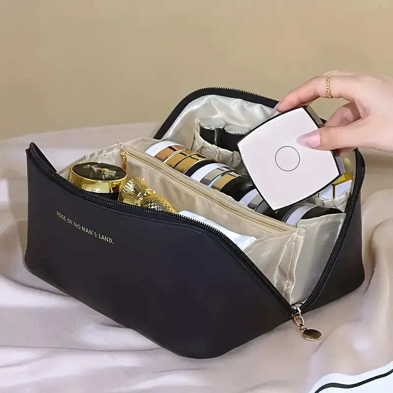 💼 LuxBag™ – Luxury Makeup Organizer & Toiletry Kit