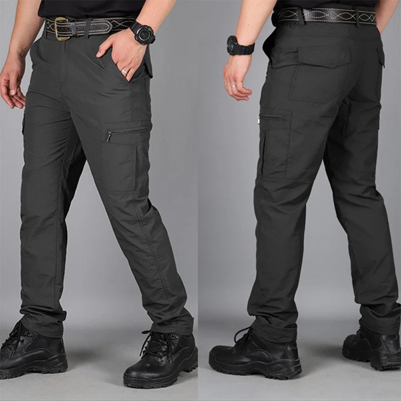 🪖 TactiFlex™ Men’s Tactical Cargo Pants – Waterproof Outdoor Workwear