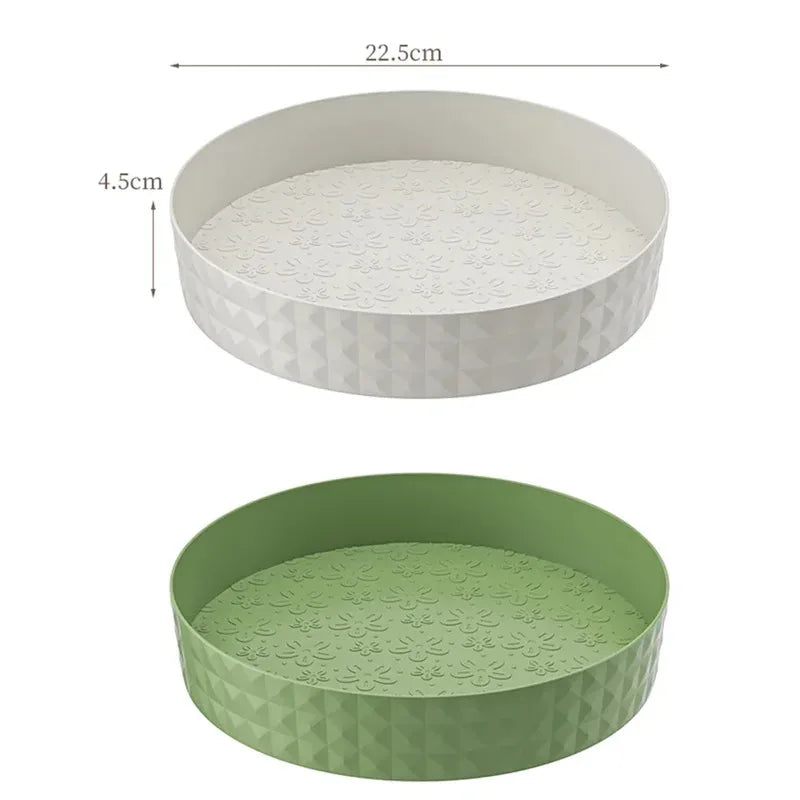 🍶 SpinOrganizer™ – 360° Rotating Storage Rack for Kitchen & Home