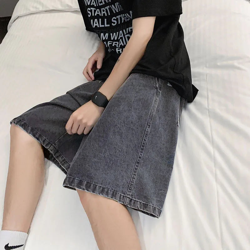 👖 Men’s Slim Fit Denim Shorts