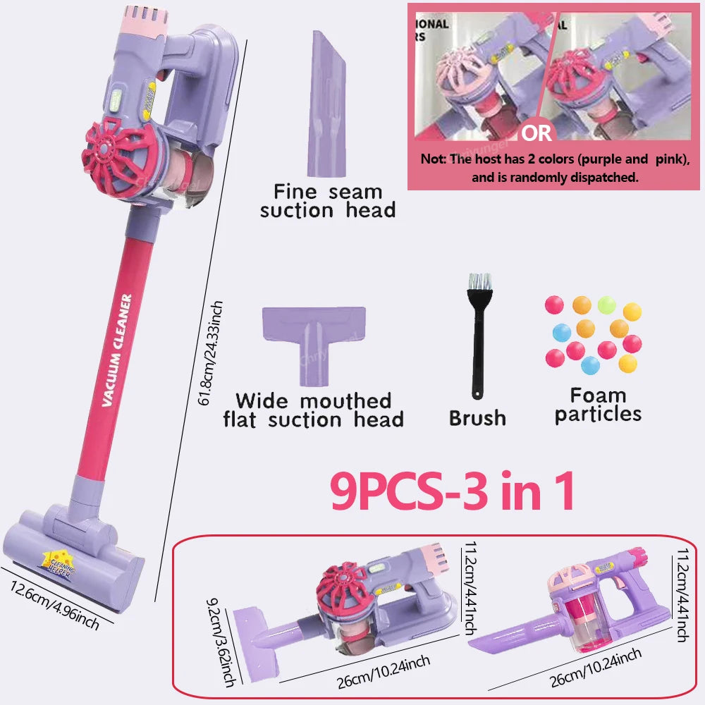 🧸 CleanUp Buddy™ – Realistic Kids Vacuum Cleaner Toy