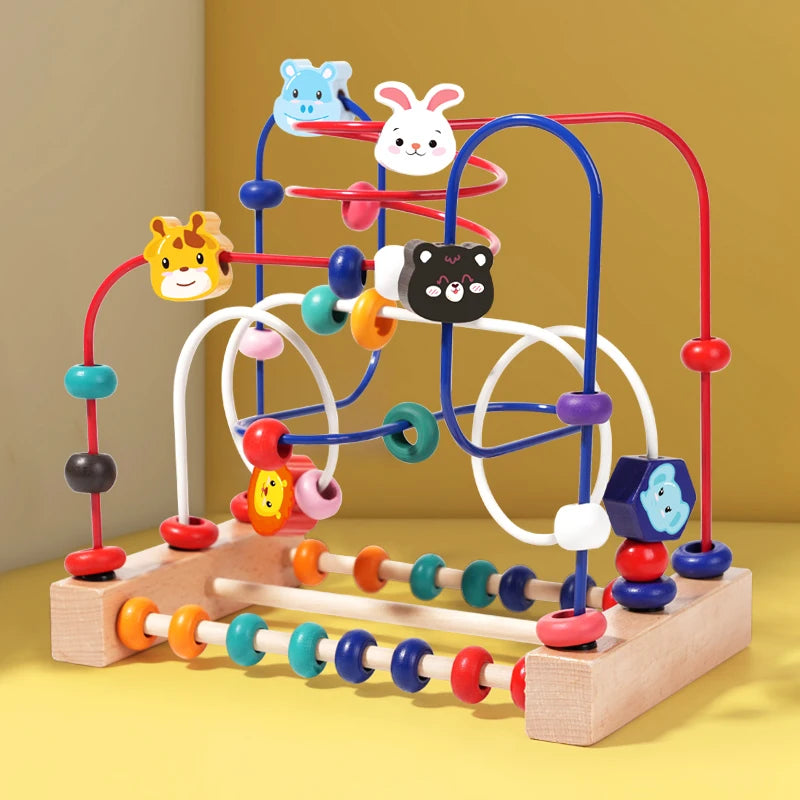 🧩 EduBeads™ – Baby & Toddler Early Learning Building Blocks