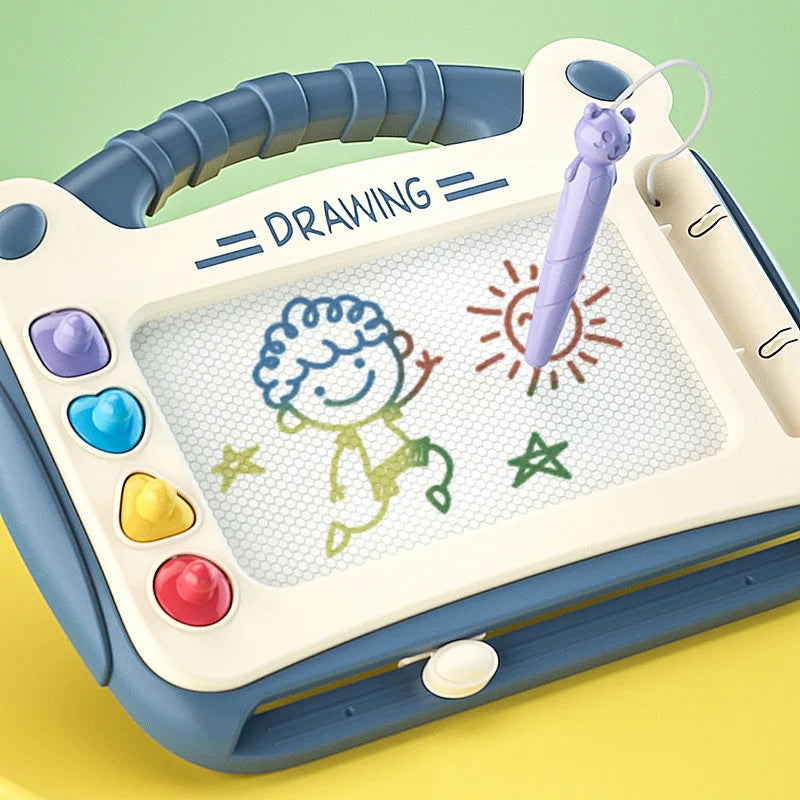 🎨 MagniBoard™ – Kids Magnetic Drawing & Puzzle Board