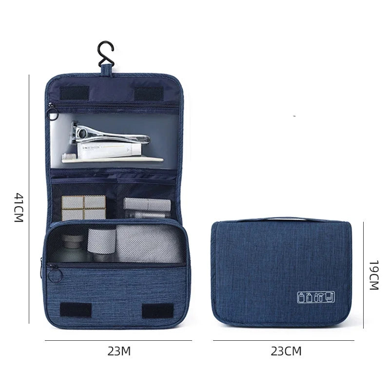 👜 TravelMate™ – Oxford Fabric Portable Toiletries &amp; Cosmetic Organizer Bag