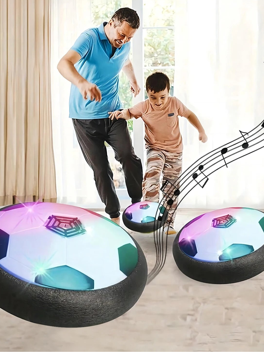 HoverBall™ – Floating Indoor Football for Kids