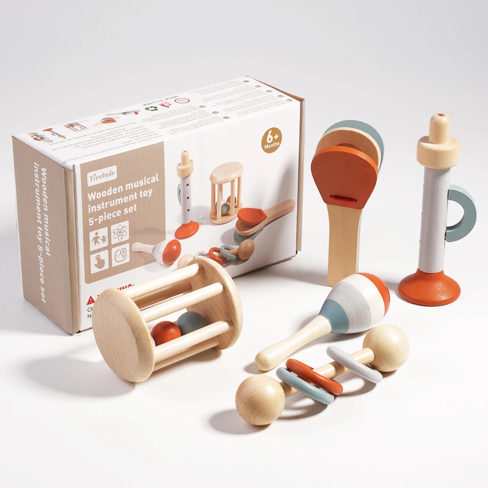 🔔 TinyRinger™ – Baby Handheld Bell & Teether Toy