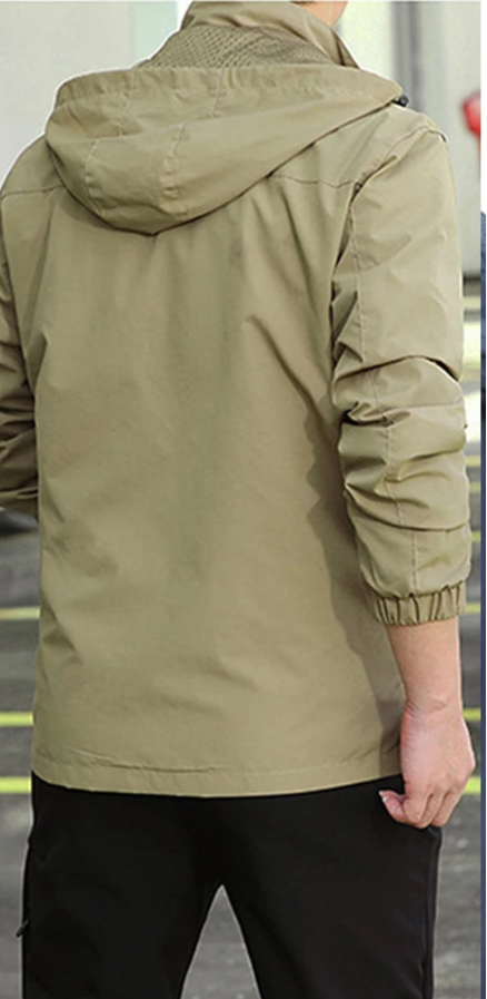 🧥 Men’s Tactical Windbreaker Jacket