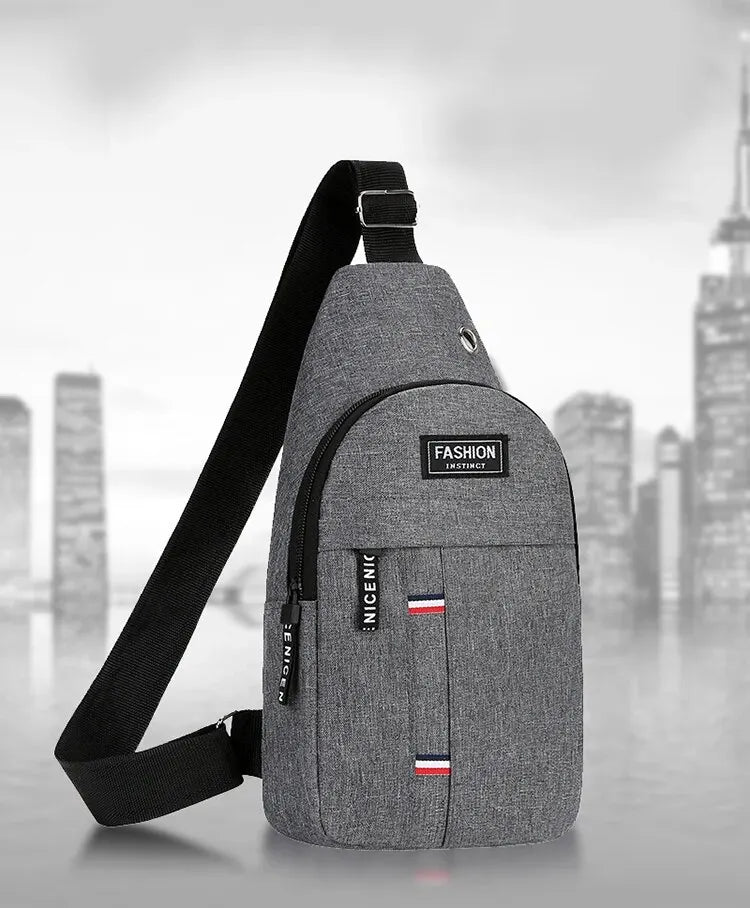 👜 CarryLite™ – Men’s Minimalist Crossbody Shoulder Bag