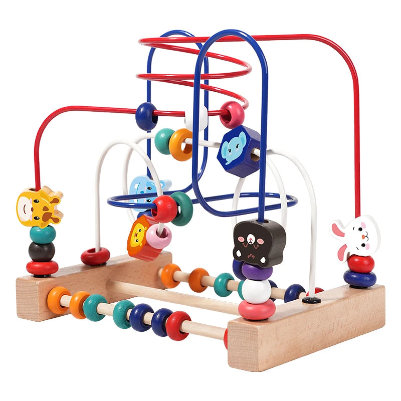 🧩 EduBeads™ – Baby & Toddler Early Learning Building Blocks