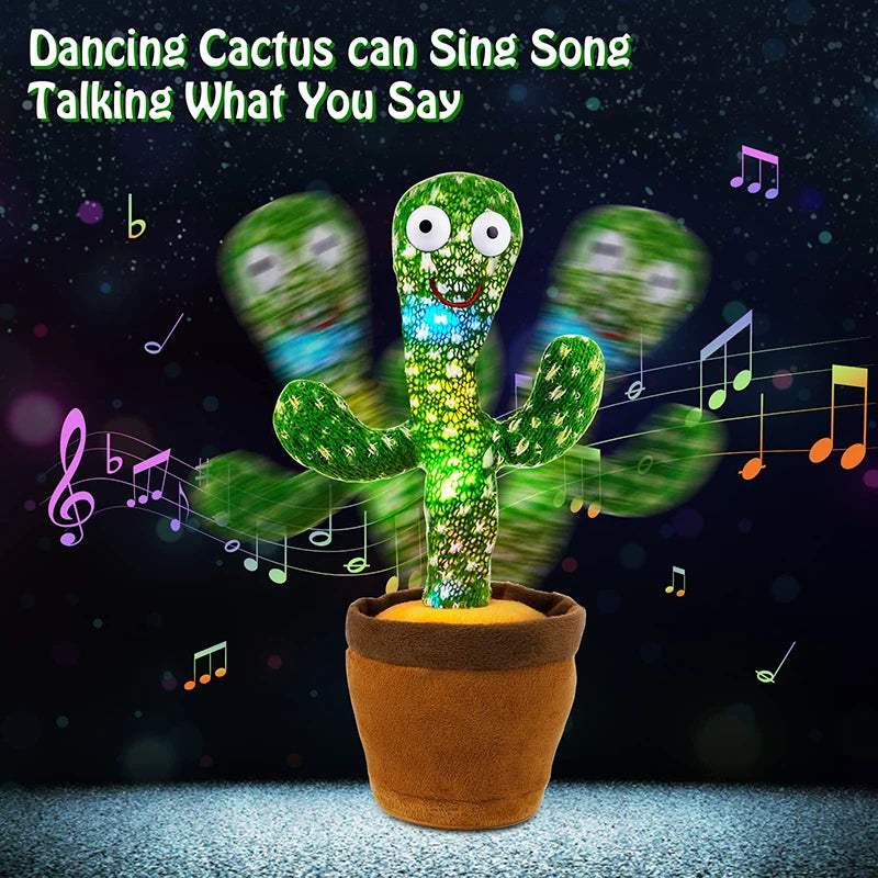 🌵 ChattyCactus™ – Talking & Dancing Cactus Toy for Kids