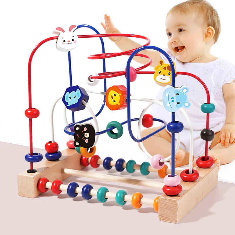 🧩 EduBeads™ – Baby & Toddler Early Learning Building Blocks