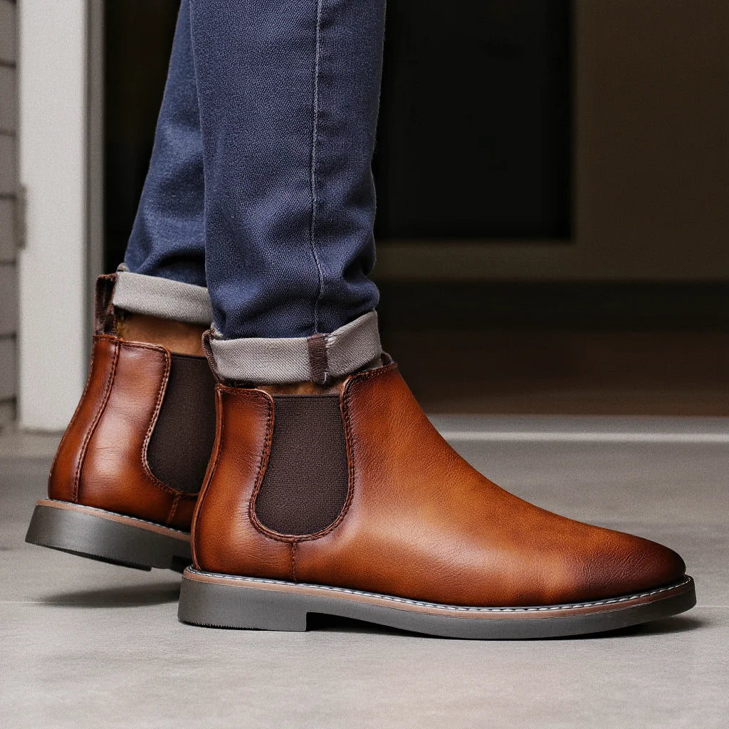 👢 RetroStep™ – Men’s Chelsea Boots (EU 40–46)