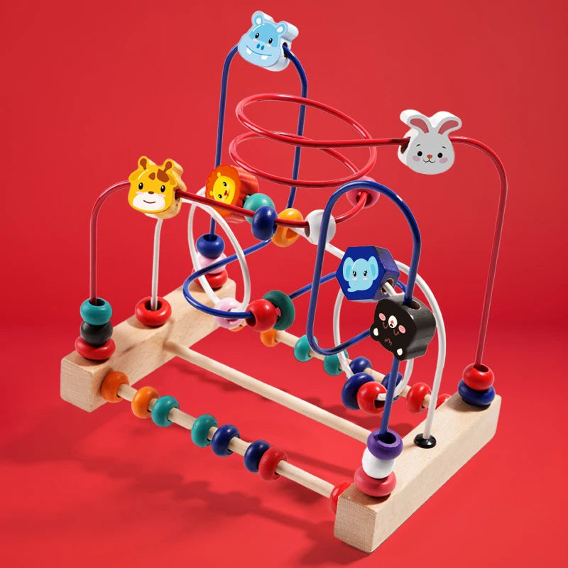 🧩 EduBeads™ – Baby & Toddler Early Learning Building Blocks