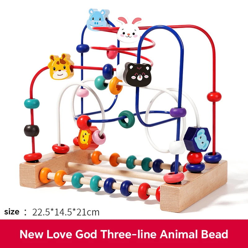 🧩 EduBeads™ – Baby & Toddler Early Learning Building Blocks