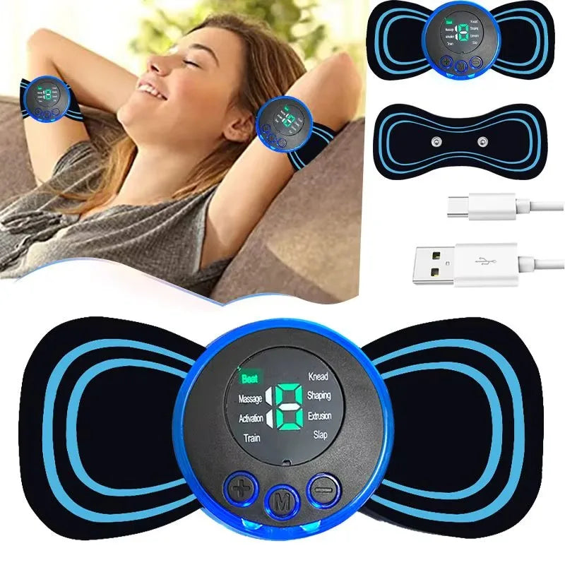 💆‍♀️ SmartRelief™ – Intelligent Mini Electric Neck Massager