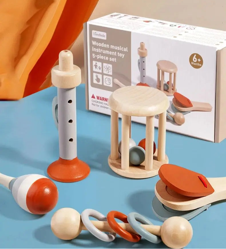 🔔 TinyRinger™ – Baby Handheld Bell & Teether Toy