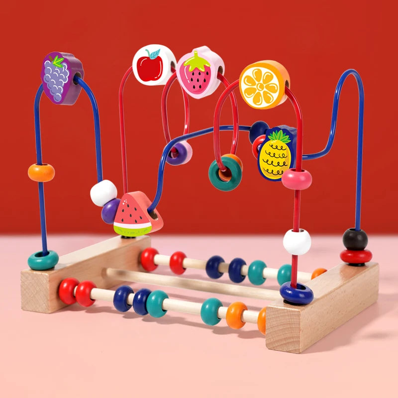 🧩 EduBeads™ – Baby & Toddler Early Learning Building Blocks