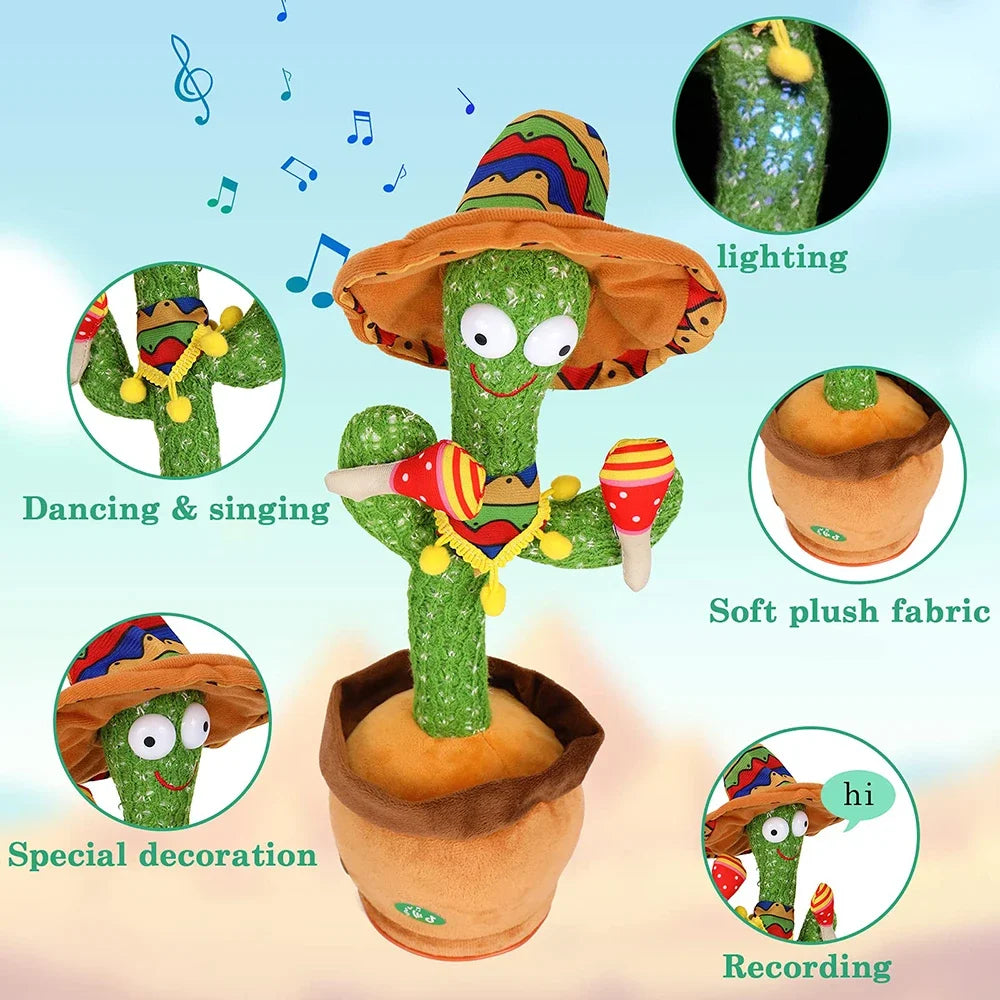 🌵 ChattyCactus™ – Talking & Dancing Cactus Toy for Kids