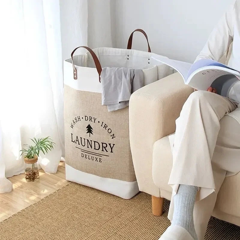 🧺 FoldEase™ – Large Capacity Folding Laundry Basket
