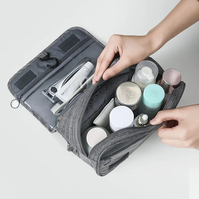 👜 TravelMate™ – Oxford Fabric Portable Toiletries &amp; Cosmetic Organizer Bag