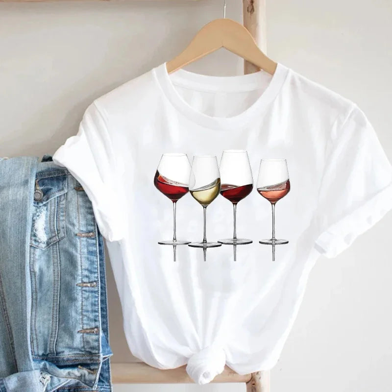 👕 WineStyle™ – Trendy Women’s Graphic T-Shirt