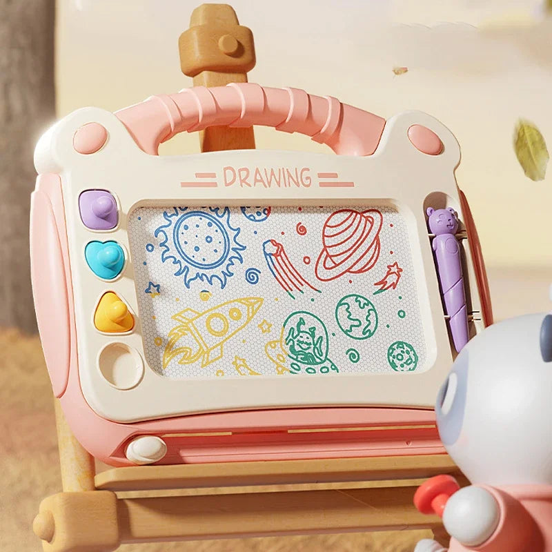 🎨 MagniBoard™ – Kids Magnetic Drawing & Puzzle Board