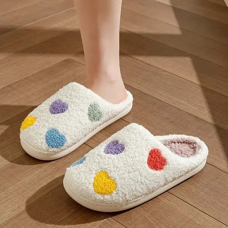 🥿 CozyStep™ – Women’s Winter Poop Texture Slippers