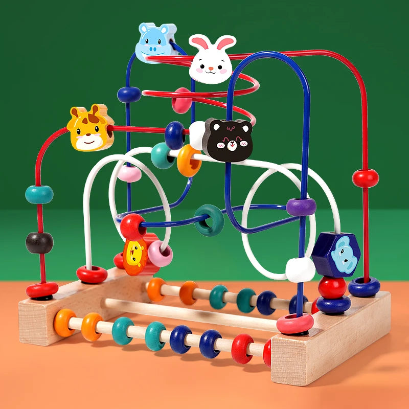 🧩 EduBeads™ – Baby & Toddler Early Learning Building Blocks