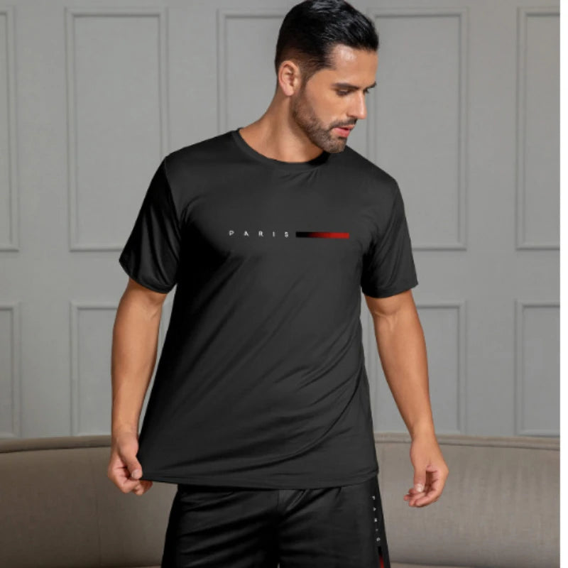 👕 Men’s Paris 2-Piece Casual Set