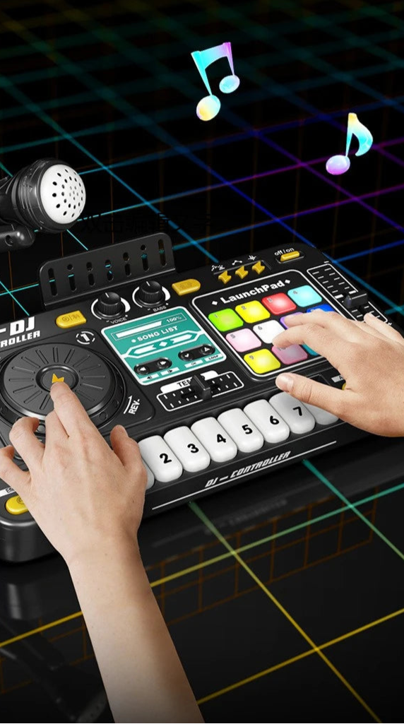 🎶 BeatMaster™ – Kids DJ Mixer & Whac-A-Mole Music Game