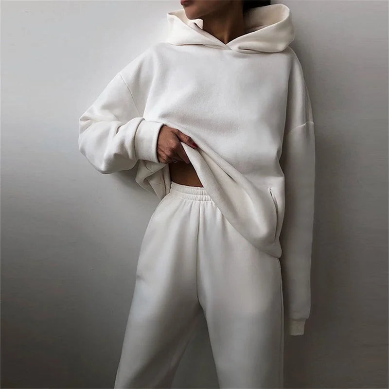 Oversized 2-Piece Tracksuit – Hoodie & Pants