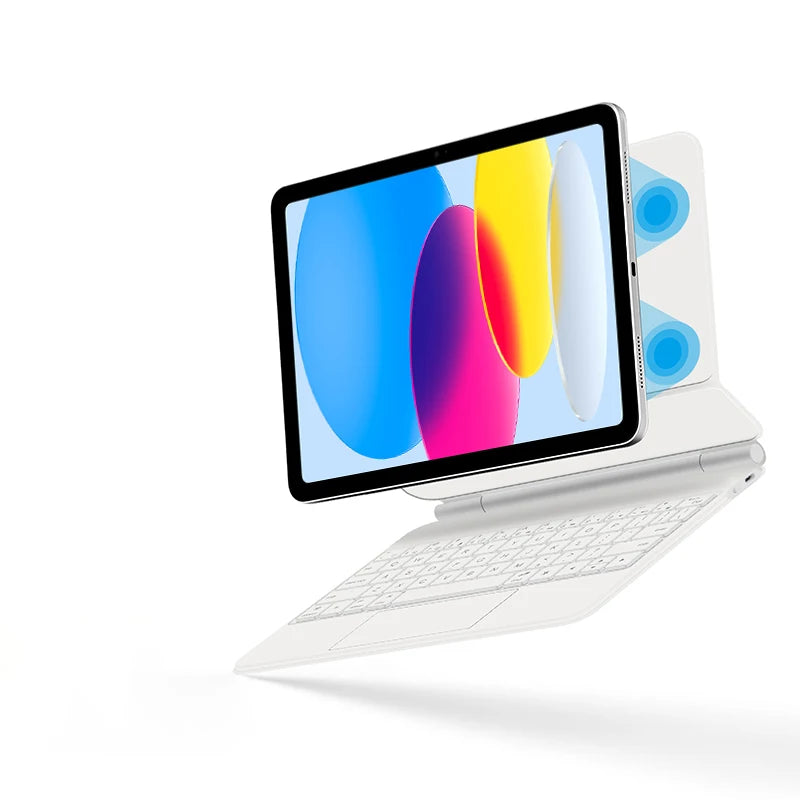 ⌨️ Magic Keyboard Case for iPad 11" (2025) – Backlit, Magnetic & Smart Folio ✨📱