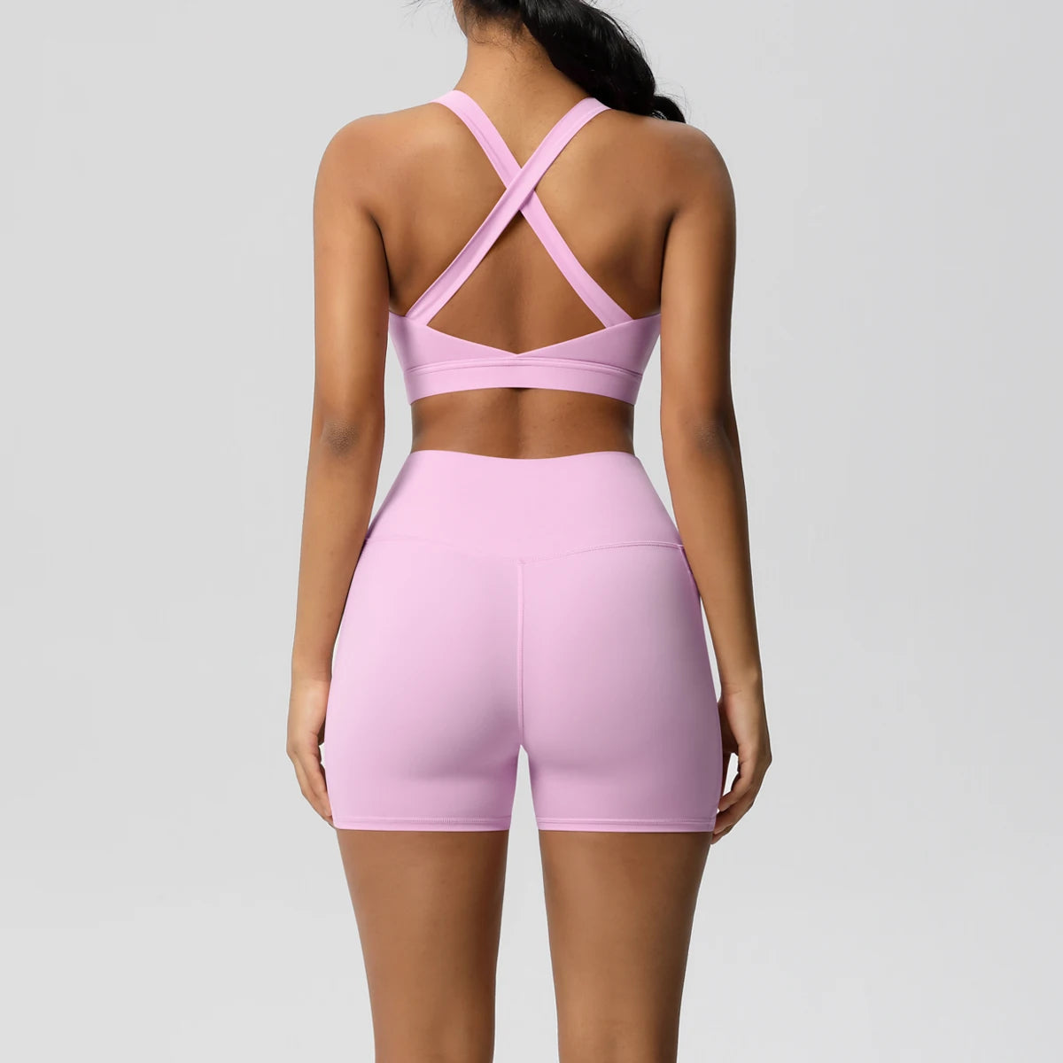 🧘‍♀️ FlexiFit™ – 2PCS Women’s Yoga & Gym Set with Pockets