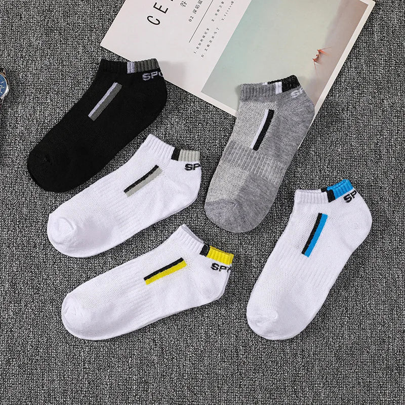 🧦 ProRun™ – 5 Pairs Men's Breathable Sports Socks