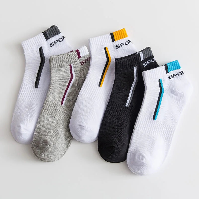 🧦 ProRun™ – 5 Pairs Men's Breathable Sports Socks