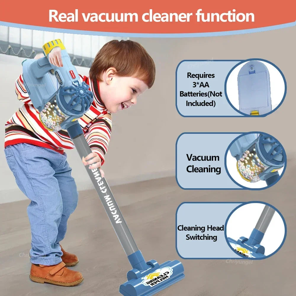 🧸 CleanUp Buddy™ – Realistic Kids Vacuum Cleaner Toy