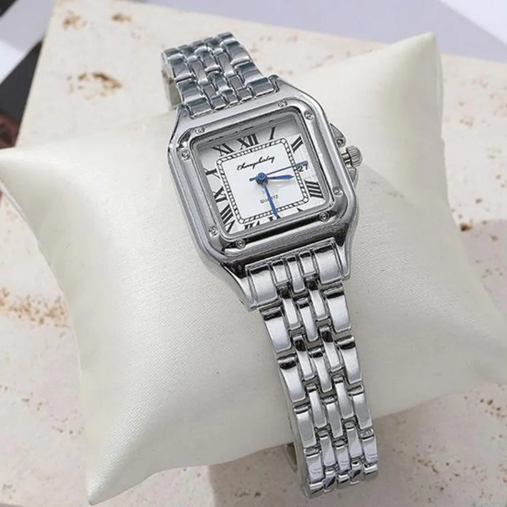 ⌚ MAYZHISU™ – Women’s Luxury Stainless Steel Quartz Watch
