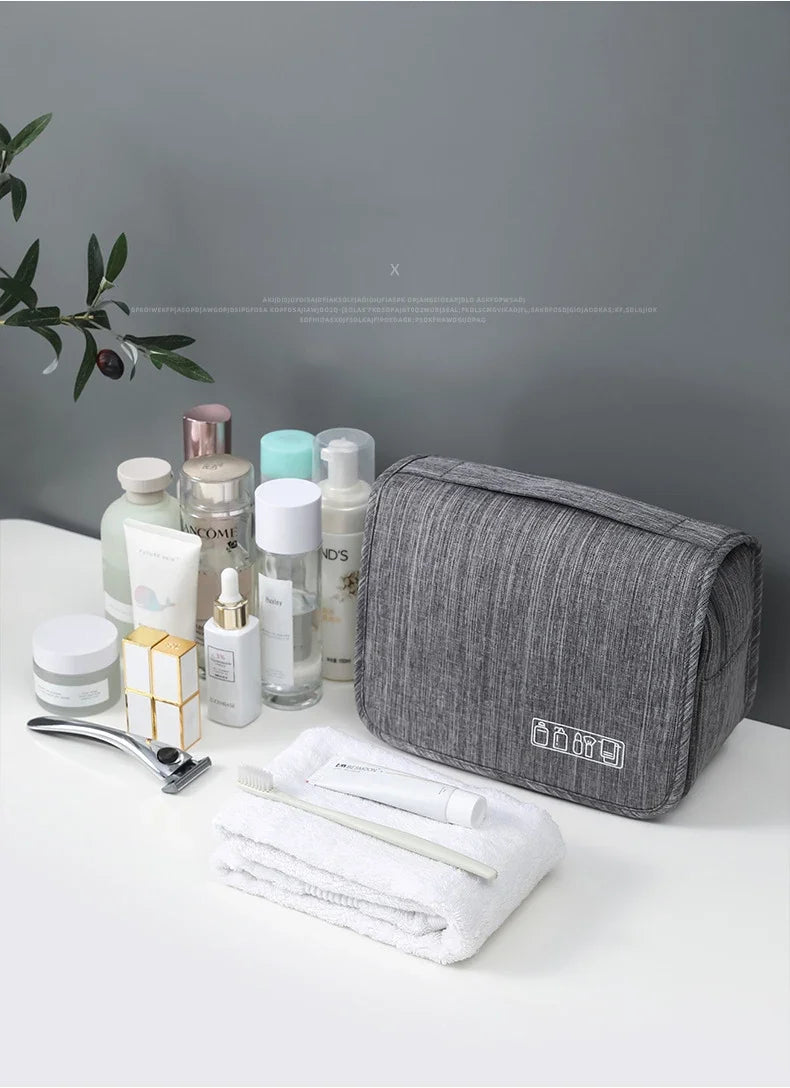 👜 TravelMate™ – Oxford Fabric Portable Toiletries &amp; Cosmetic Organizer Bag