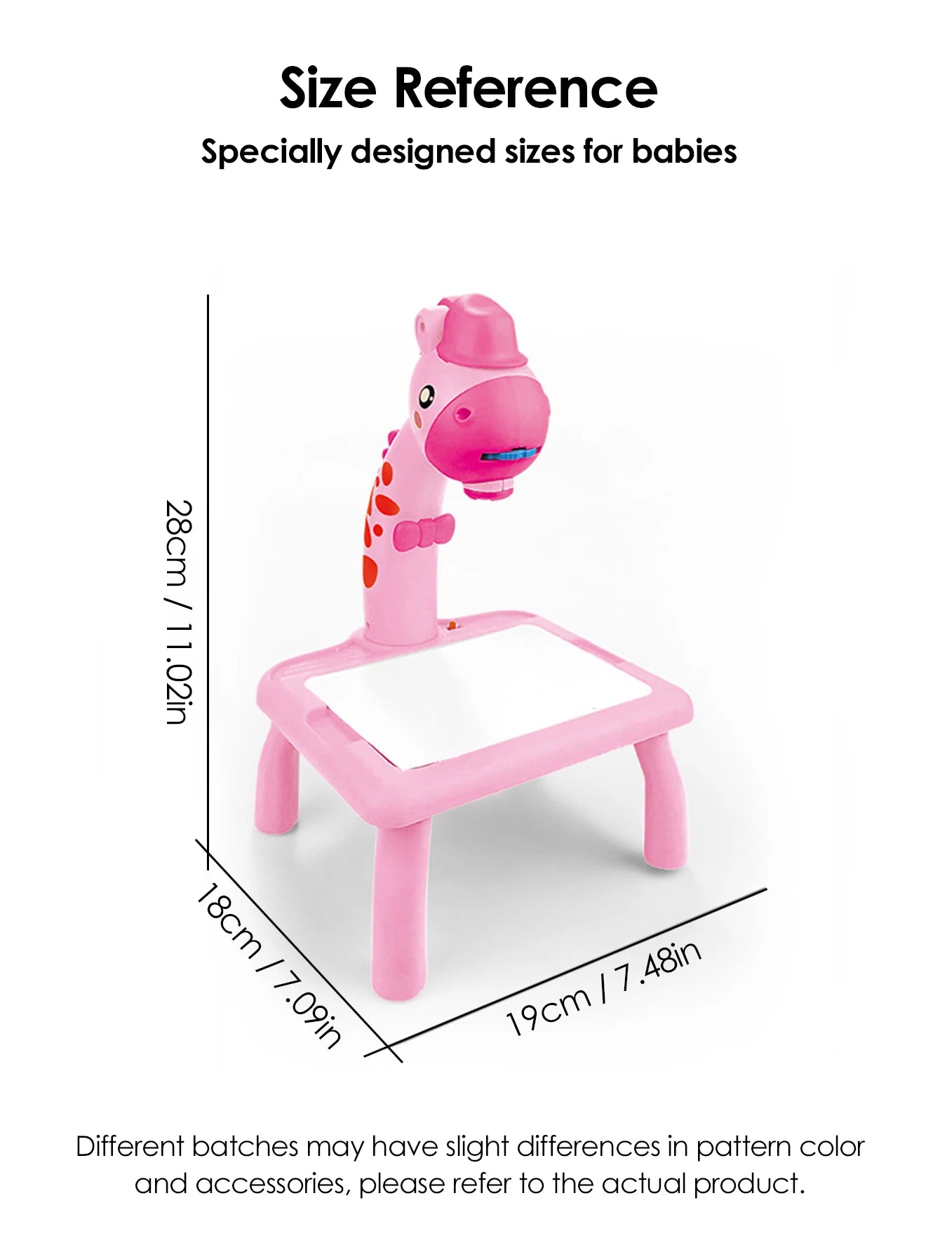 🎨 LightSketch™ – LED Projector Drawing & Painting Table for Kids