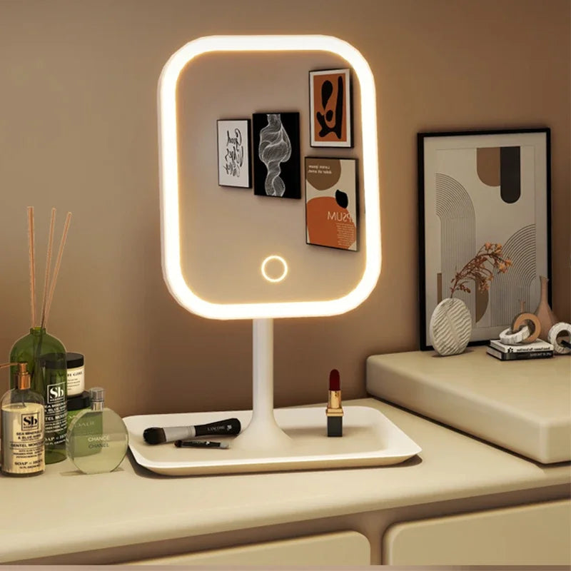 💎 GlowMirror™ – LED Touch Vanity Mirror