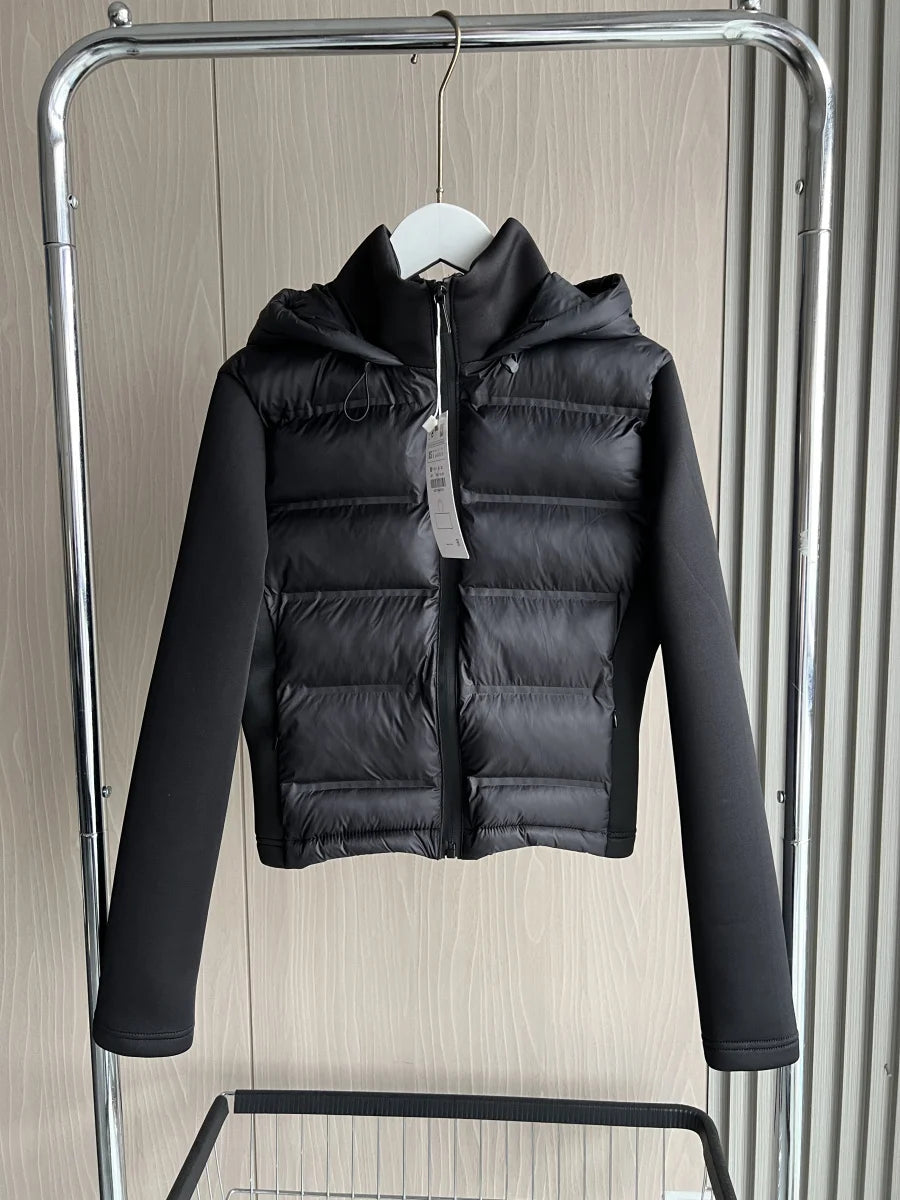 🧥 WarmEase™ – Women’s Lightweight Hooded Down Jacket (2025 New Collection)