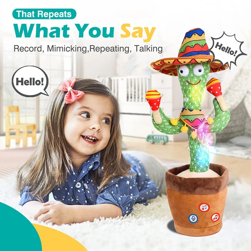 🌵 ChattyCactus™ – Talking & Dancing Cactus Toy for Kids