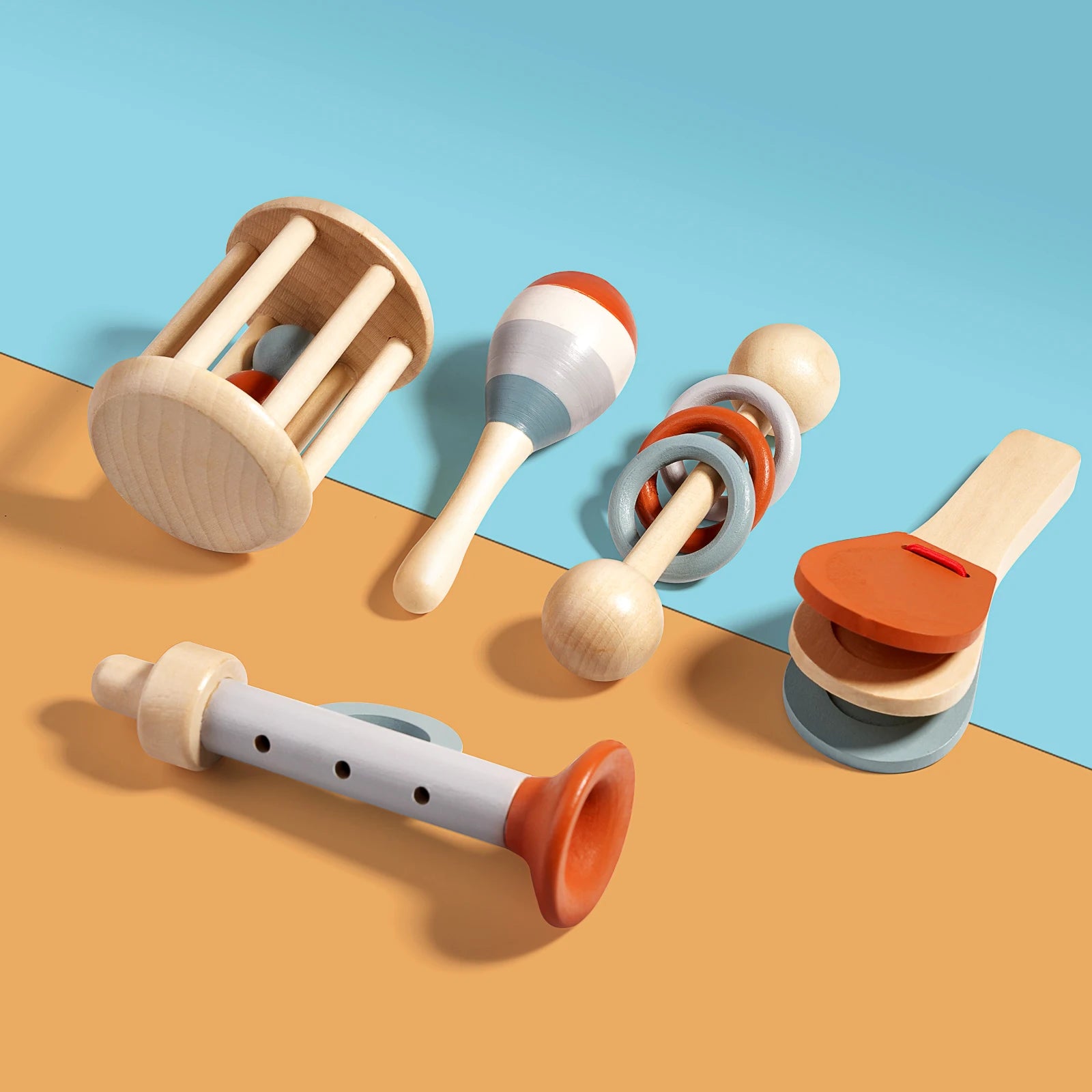 🔔 TinyRinger™ – Baby Handheld Bell & Teether Toy