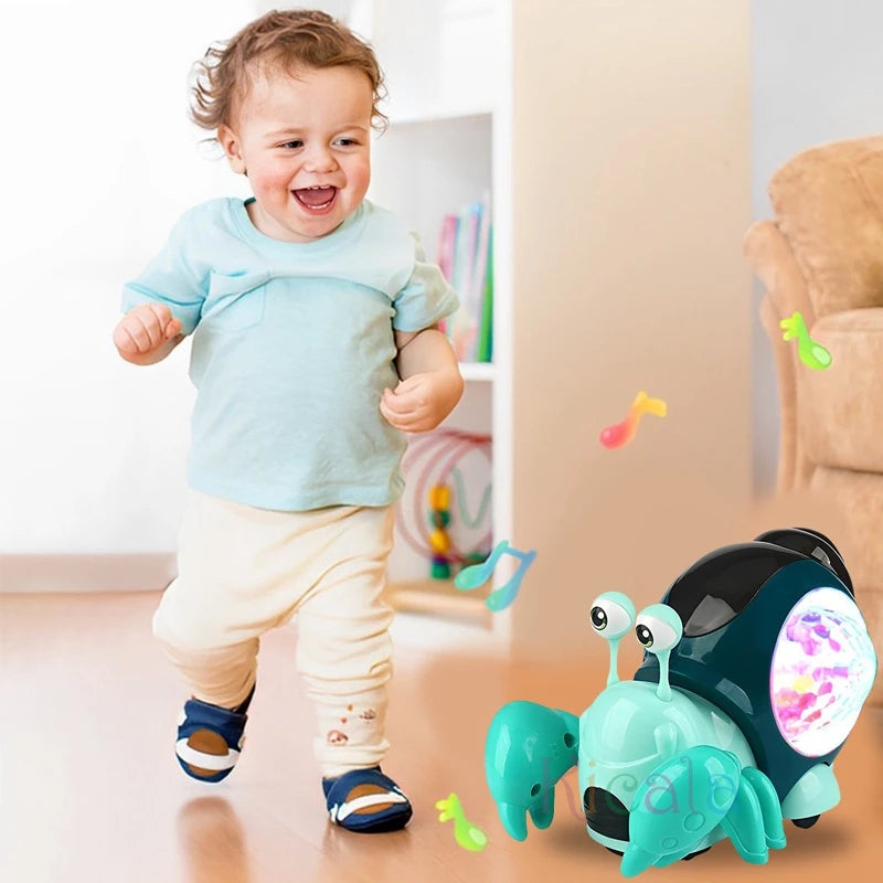 🦀 CrabDance™ – Musical Crawling Crab Toy for Babies