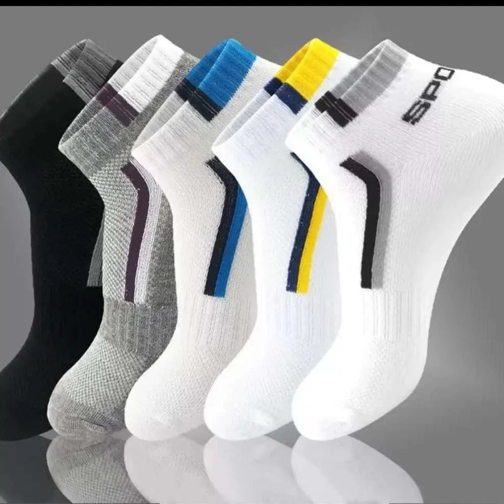 🧦 ProRun™ – 5 Pairs Men's Breathable Sports Socks