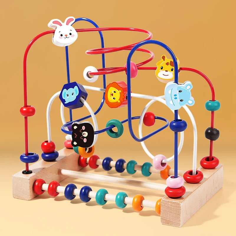 🧩 EduBeads™ – Baby & Toddler Early Learning Building Blocks