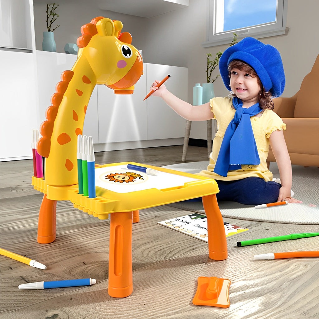 🎨 LightSketch™ – LED Projector Drawing & Painting Table for Kids